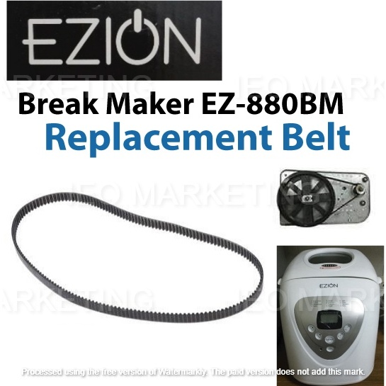 EZION EZ-880BM  Bread Maker Replacement Belt