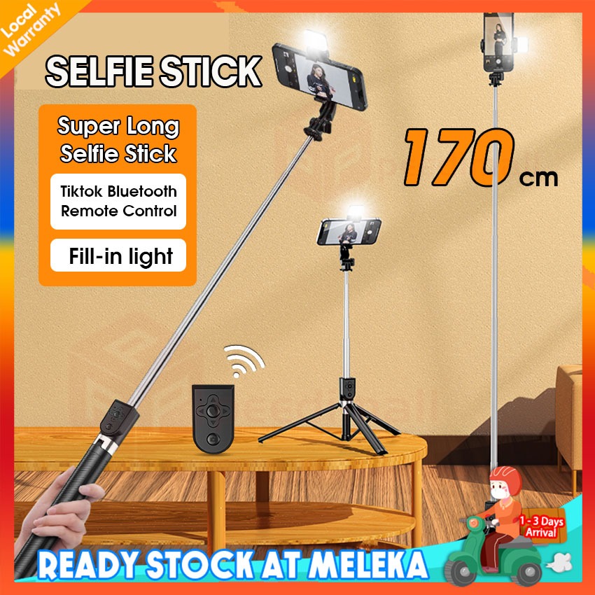170cm Selfie Stick Extendable Handheld Selfie Self Stick Monopod Tripods Bluetooth Remote Shutter For Smartphone 自拍杆
