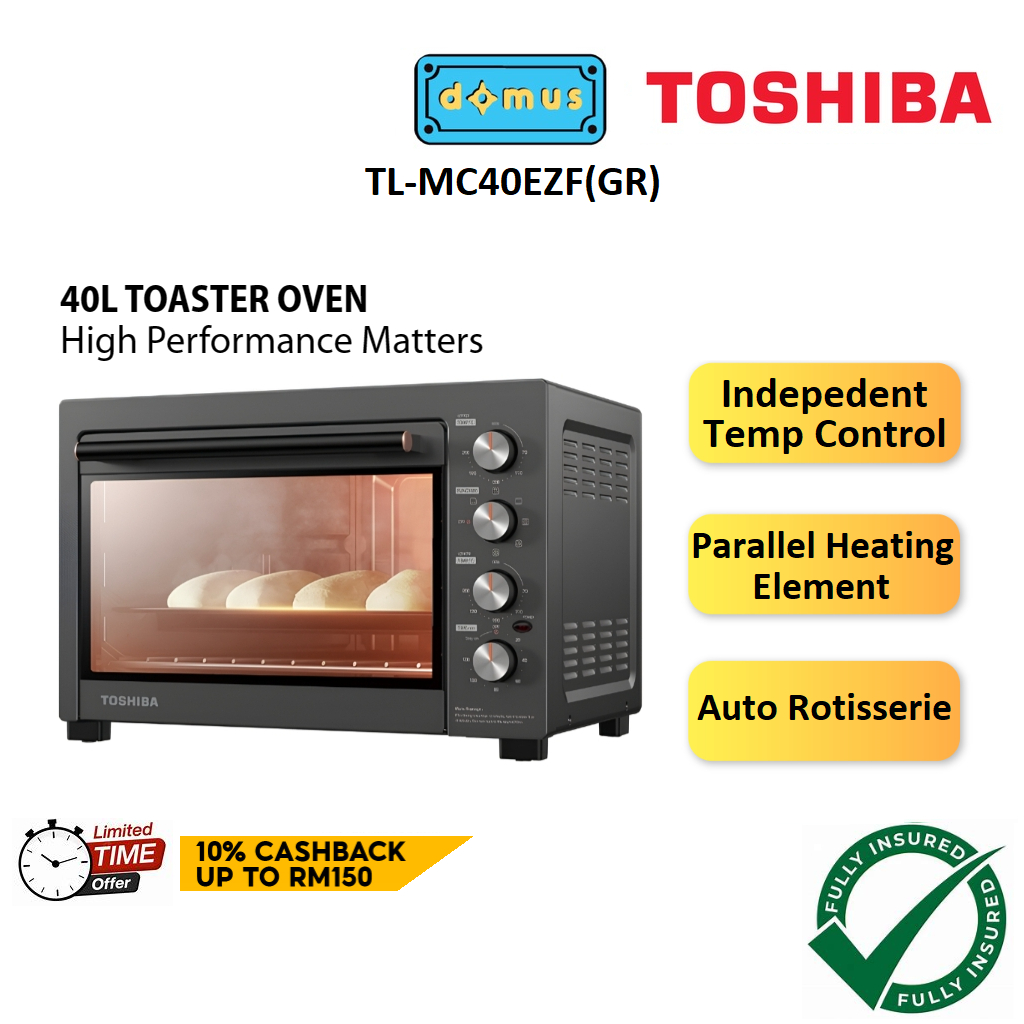 Cornell / Toshiba 40L Electric Oven Grill Oven Toaster Ketuhar Elektrik Murah 电烤箱 CEO-E4140X CEO-SE40L TL-MC40EZF(GR)