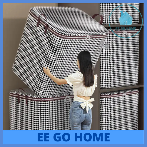 Large Storage Bag Box for Clothes Quilt Duvet Laundry Pillows convenient Travel