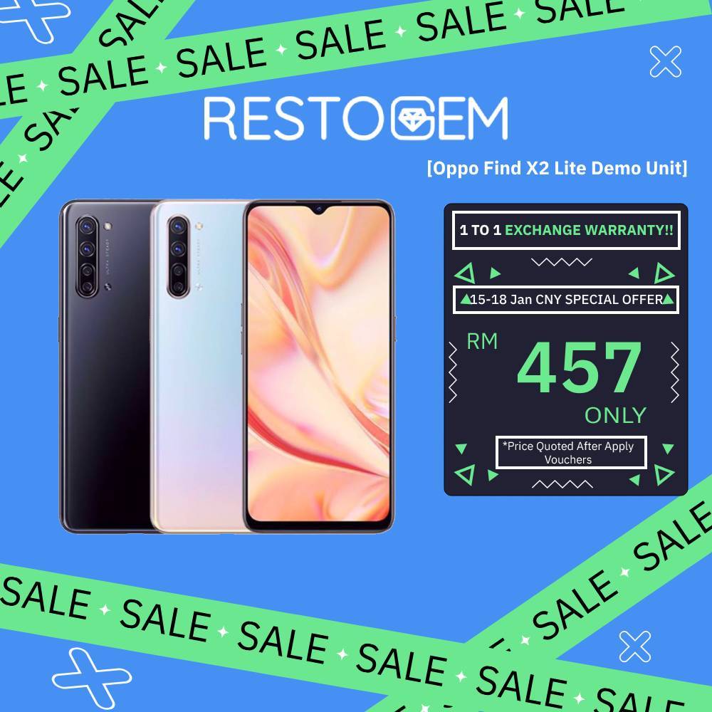 Oppo Find X2 Lite 128GB + 8GB RAM 100% Original D e m o Unit