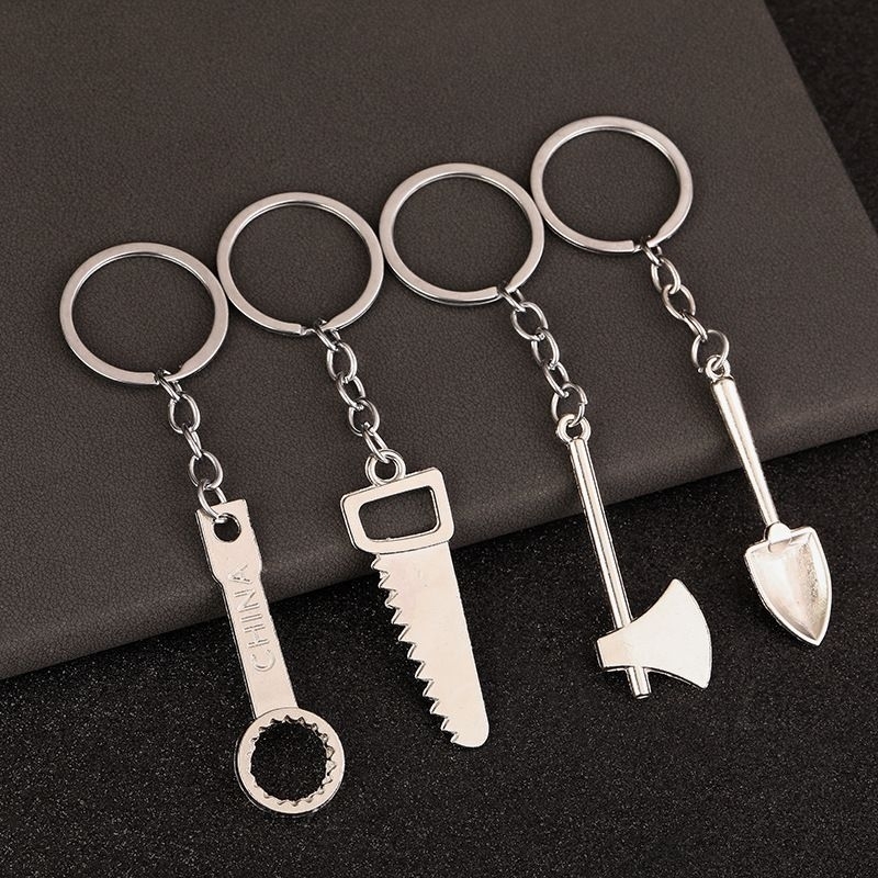 Explosive creative simulation tool event wrench car keychain spanar hidup pendant male and female backpack small gift