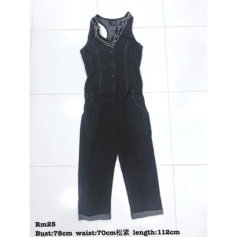 women's jeans denim jumpsuit 女装牛仔连体裤