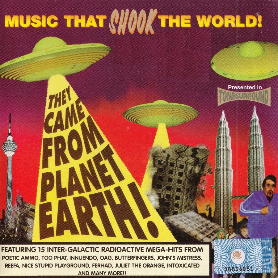 CD-R Various - They Came From Planet Earth! (2000) feat.Poetic Ammo, Ferhad, Too Phat, Ruffedge, John's Mistress