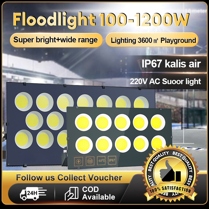 flood light outdoor spotlight LED floodlight engineering light 800W 220V outdoor Stadium sports lights Flood Lamp