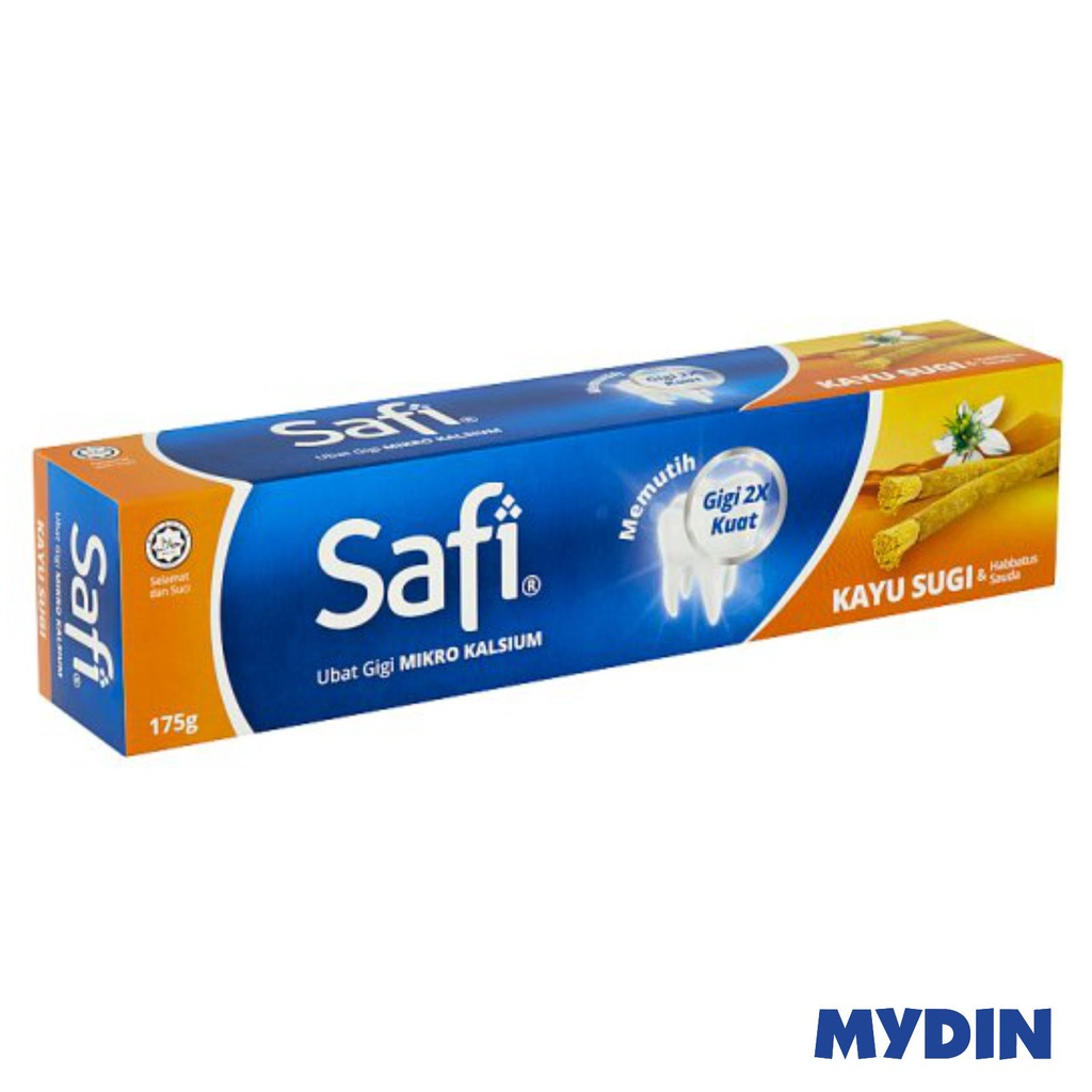 Safi Micro Calcium Toothpaste Fresh Mint with Kayu Sugi (175g)