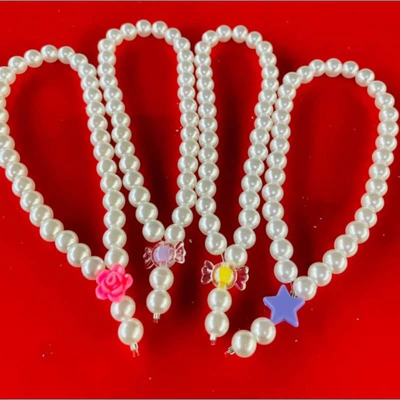 Tasbih pearl putih 33biji (8MM) besar