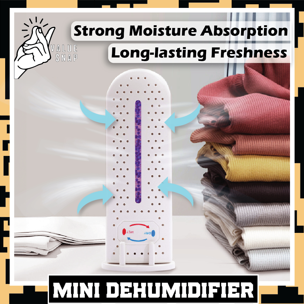 Mini Dehumidifier Air Dryer Portable Indoor Bathroom Bedroom Dehumidifying Recyclable Moisture Absorber Wardrobe