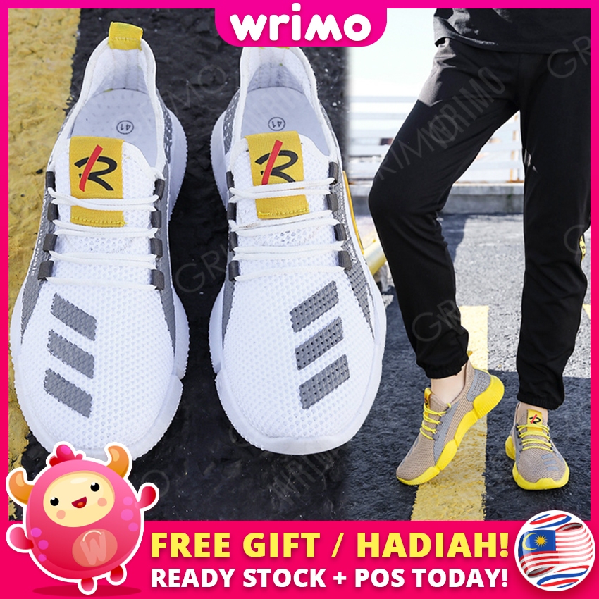 READY STOCK? WRIMO R Musico Sneaker Women's Sport Shoes Men's Kasut Walking Running Lelaki Guy Man Lawa Gift ks09105