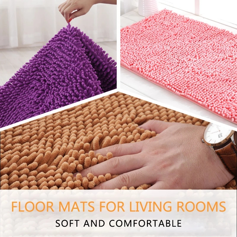 READY STOCK❤️High Quality Microfibre Polyster Anti Slip Floor Mat Carpet Door Mat Bathroom Mat / Alas Kaki Dapur