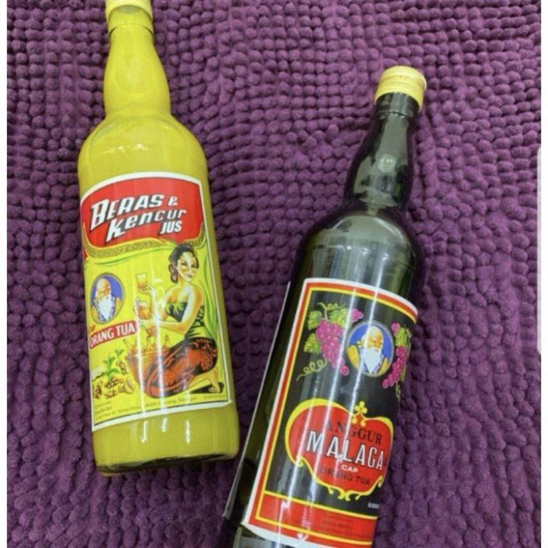 Beras Kencur & Anggur Malaga 620ml Original