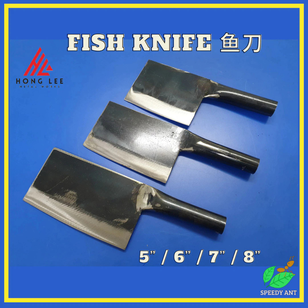 Kitchen Knife / Fish/ Bone/ Pisau Ikan / Pisau Sayur / Pisau Daging 5" 6" 7" 8"
