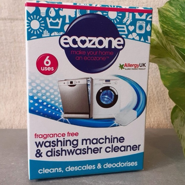 Ecozone Washing Machine Cleaner Tablets/ Mint Washing Machine and Dishwasher Cleaner [UK]