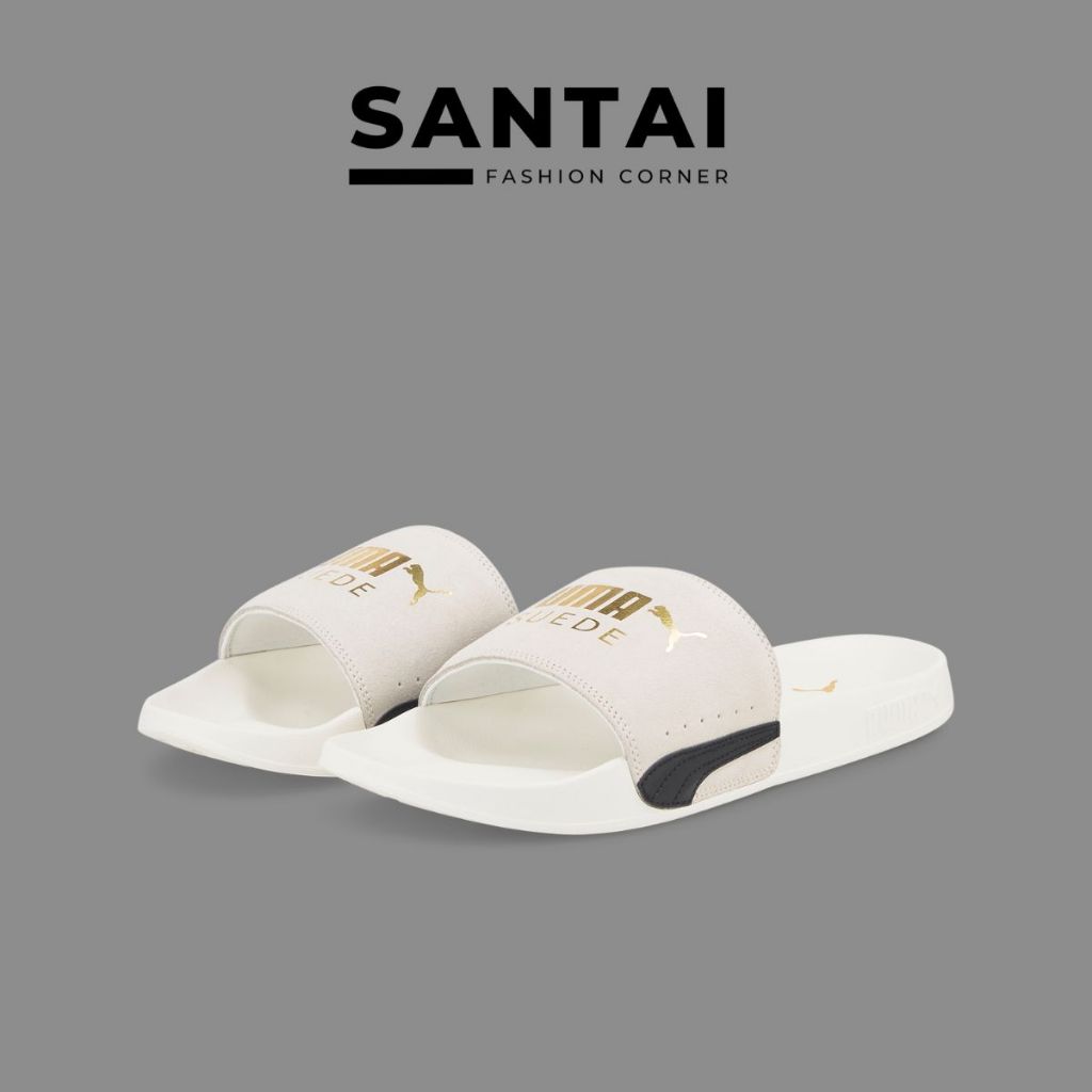 SFC PUMA Unisex Leadcat 2.0 Suede Classic Sandal Women Puma Sandal Men Selipar Wanita Selipar Lelaki Puma Shoes 384872