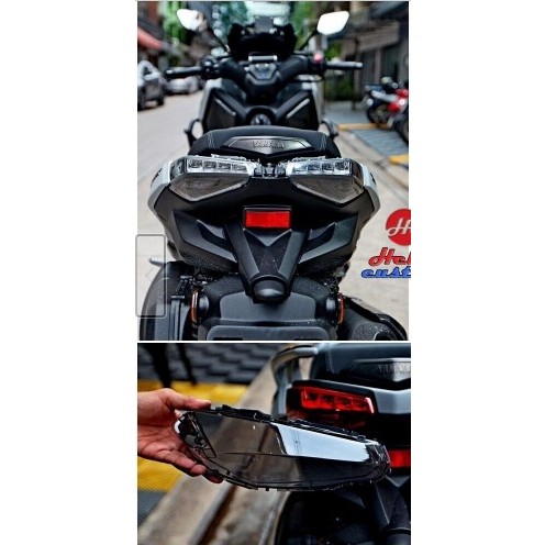 XMAX V1 XMAX V2 Smoke tail lamp cover NEMO MIKA lamp cover lampu smoke cover rear smoke lens