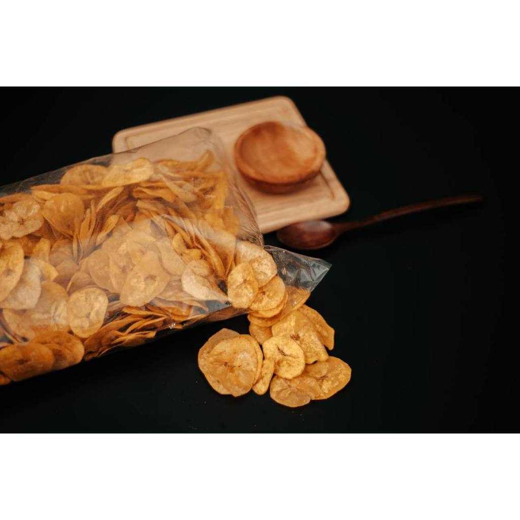 Kerepek Pisang Tanduk / Banana Chips Homemade Original Flavour 1kg