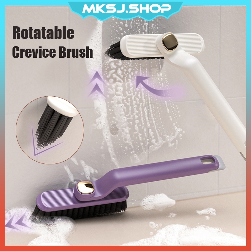 3 In 1 Crevice Cleaning Brush Bristle Gap Brushes Toilet Kitchen Bathroom Tile Floor Scrub Cleaning Tools Cleaner