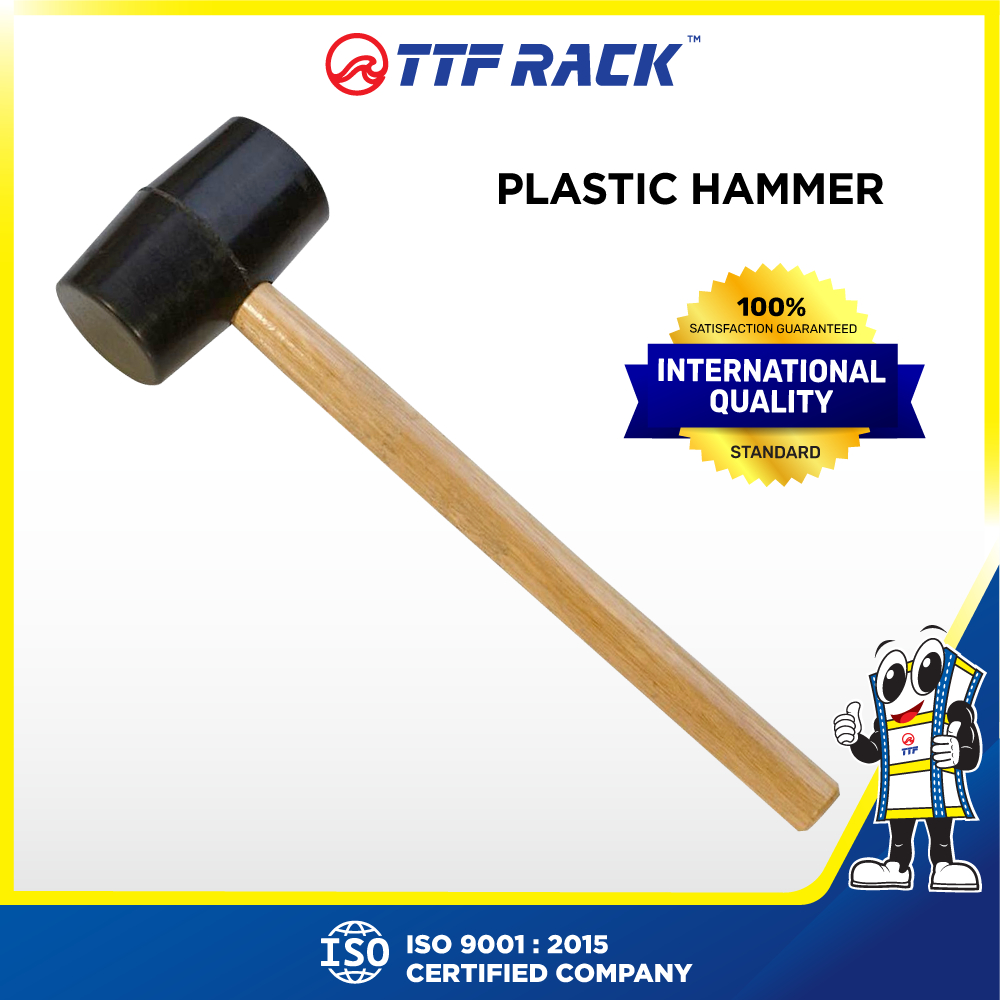 TTF Rack™ (HM-R26082) Plastic Hammer for rack installation Tukul ...