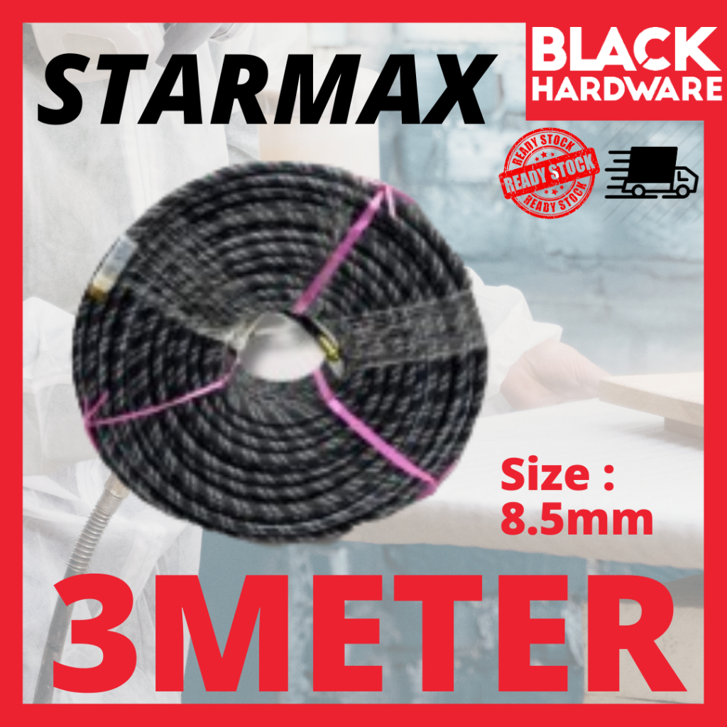 BlackHardware Air Gravity Feed Nozzle Air Gun Compressor Pneumatic Pressure Brush Paint Coating Spra