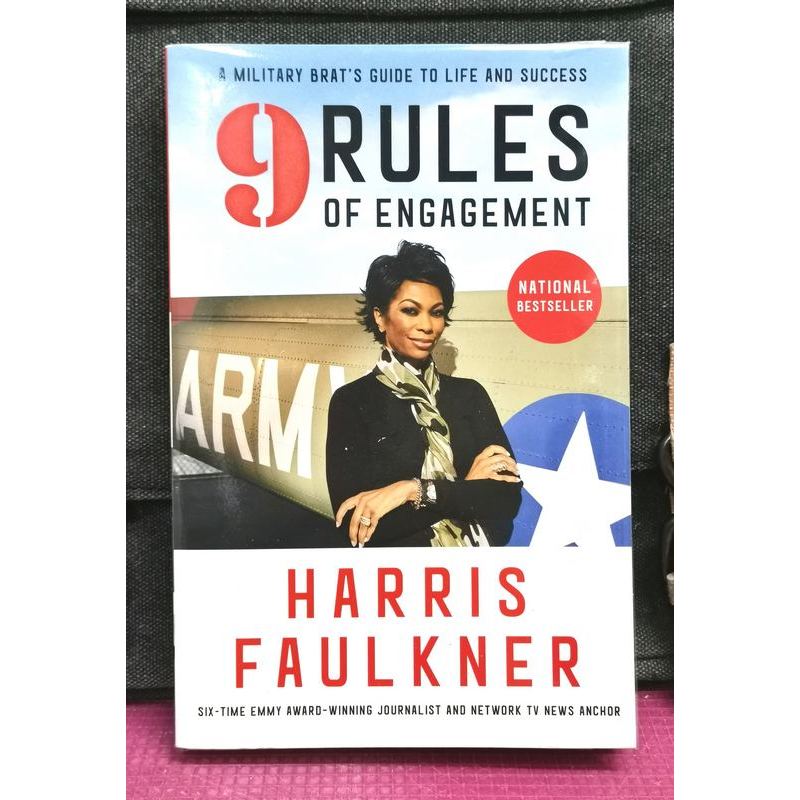 《ORIGINAL PRELOVED PAPERBACK》Harris Faulkner - 9 RULES OF ENGAGEMENT : A Military Brat’s Guide To Life And Success