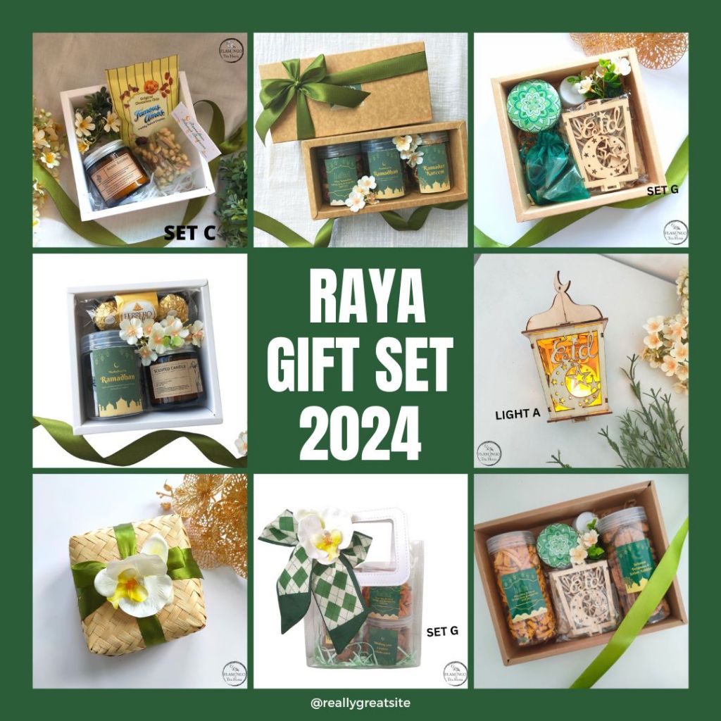 Sets Hadiah Raya/Ramadan 2024, Kurma Gift, Raya/Ramadan Gift, Gift Set Raya/Ramadan