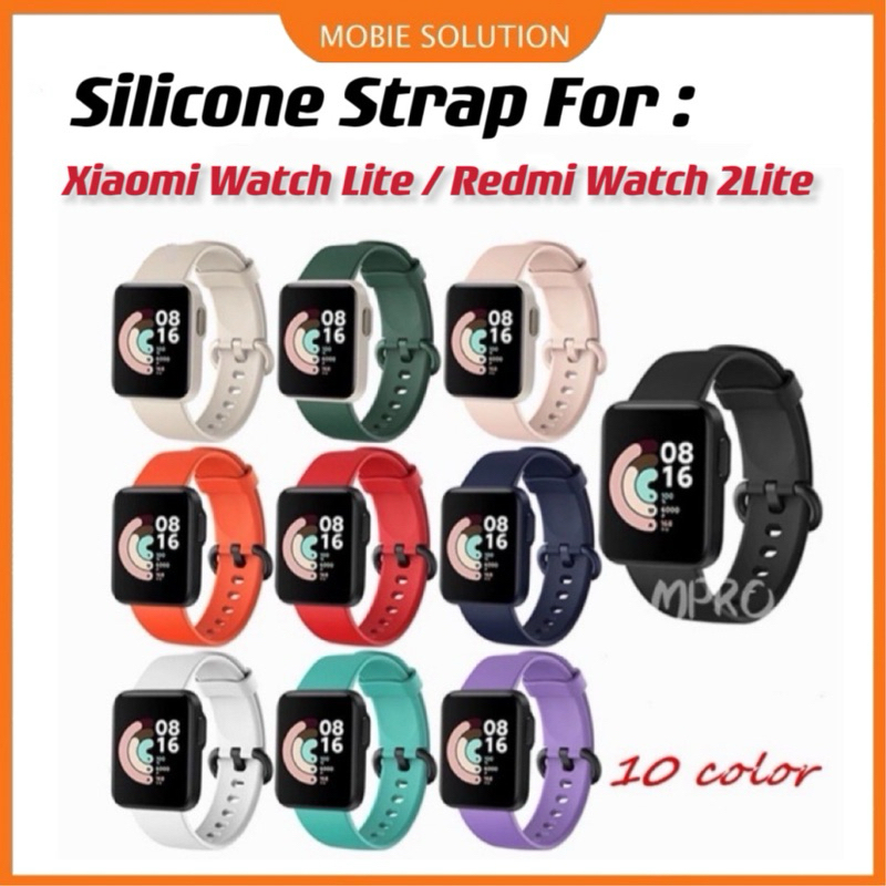 For Xiaomi Mi Watch Lite / Redmi Watch 2 Lite Strap Replacement For Mi Smart Watch Xiaomi Redmi 2Lite Tpu Strap