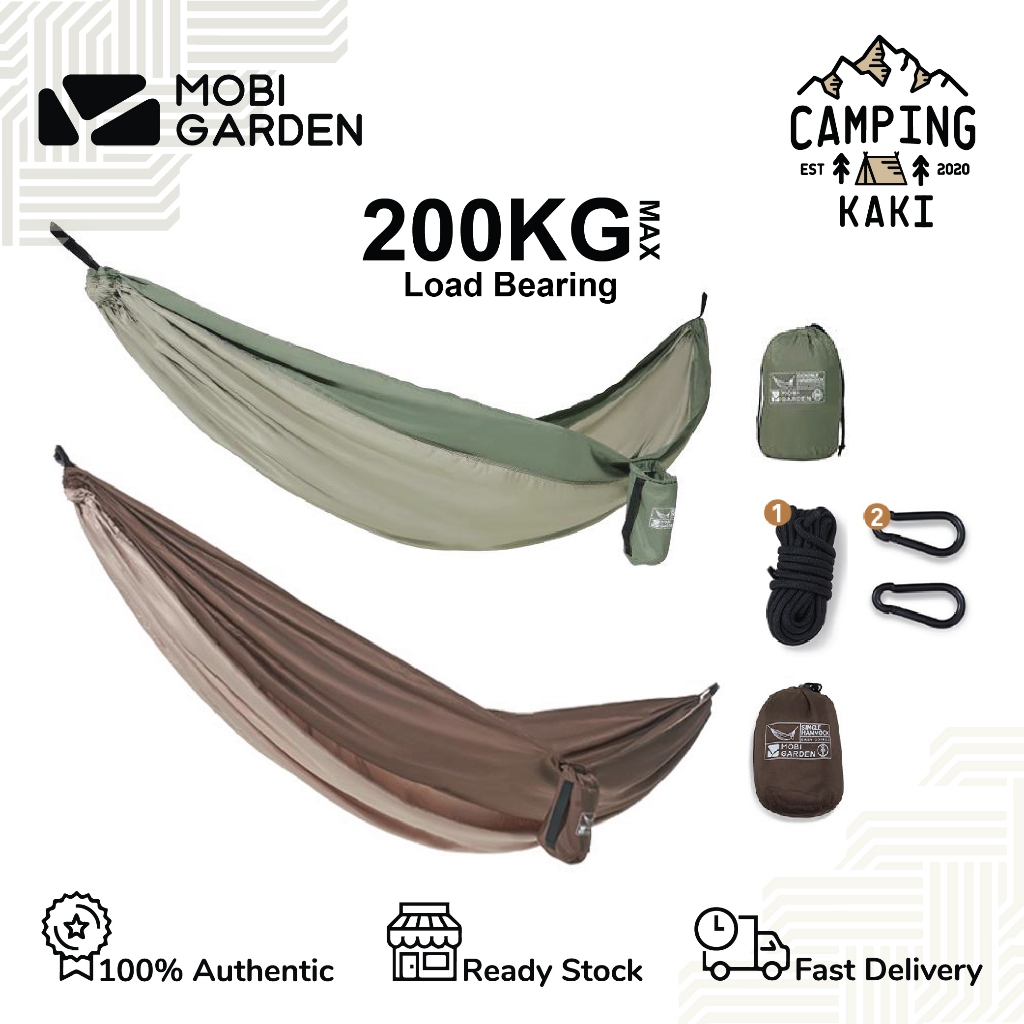 Mobi Garden Hammocks 2Person / 1Person Camping Hammocks Outdoor Hammocks