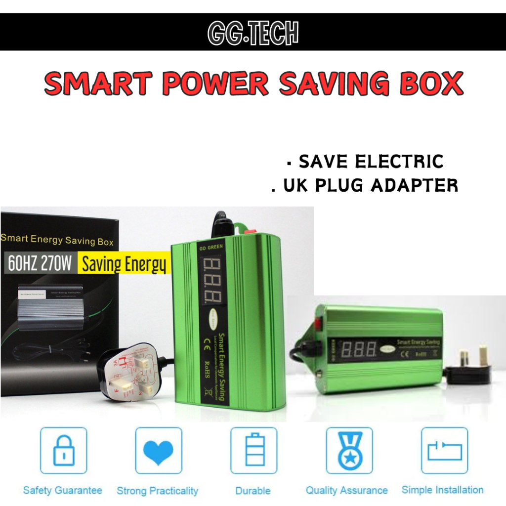 New Technology Smart Power Electricity Saver Elektrik Intelligent Saving Box 省电王 For Home Shop Usage