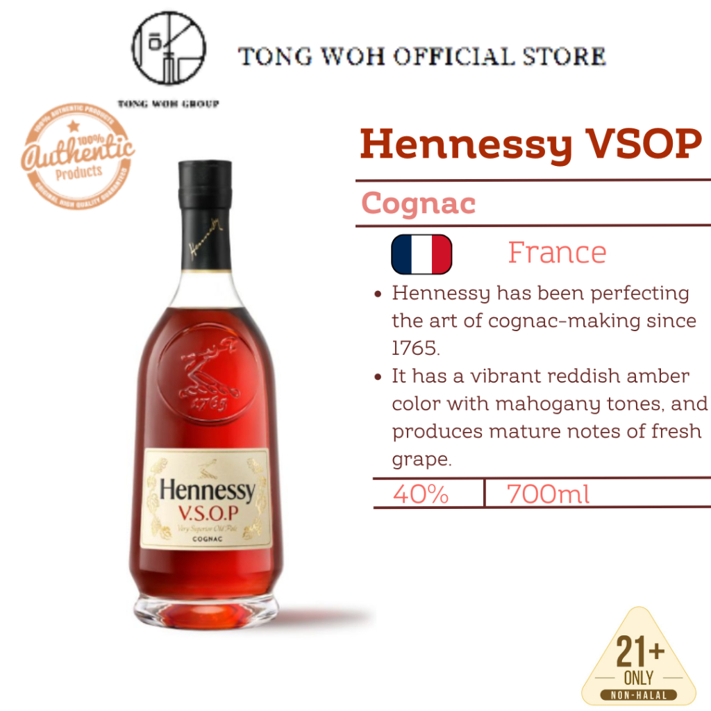 Hennessy VSOP Cognac with Box (700ml)
