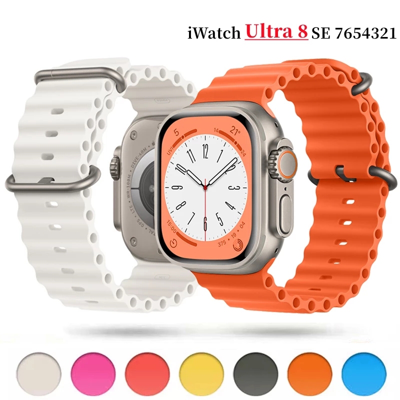 Maxwear Ocean Strap For Smart watch band 49mm 44mm 45mm 42mm