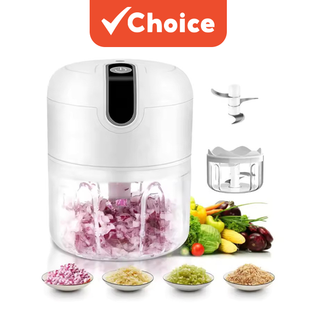 [Shopee Choice] Mini Blender Garlic Chopper Electric Food Chopper Portable Blender Food Processor Meat Grinder