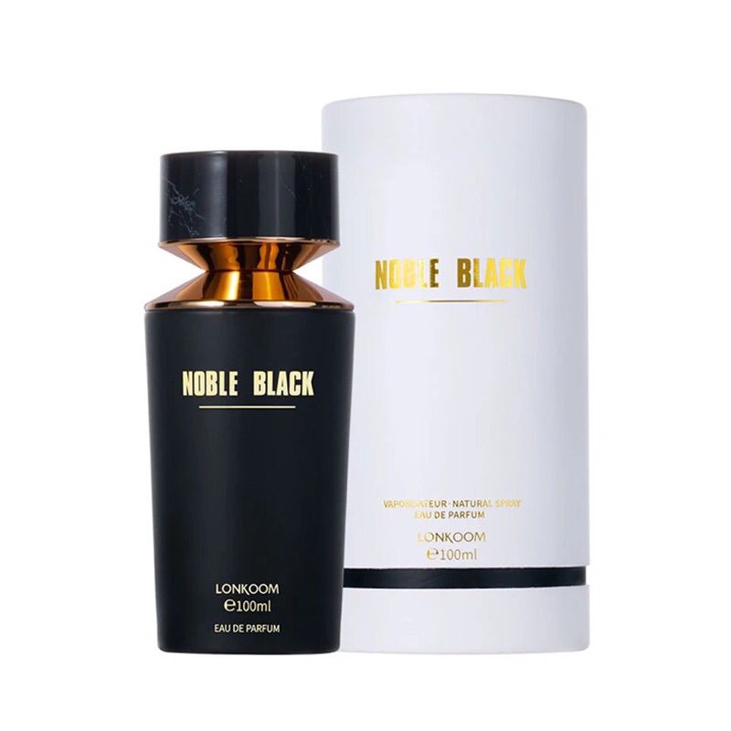 LONKOOM Perfume EDP Noble Gold/Black/White Edition Longlasting Unisex (100ml)