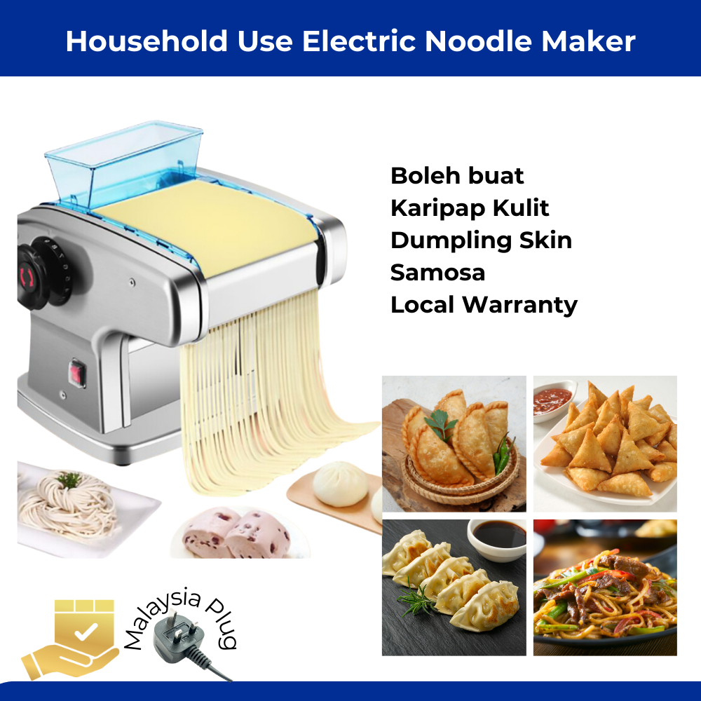 Electric Noodle Machine Pasta Noodle Maker Machine Household Stainless Steel Noodle Press Spaghetti