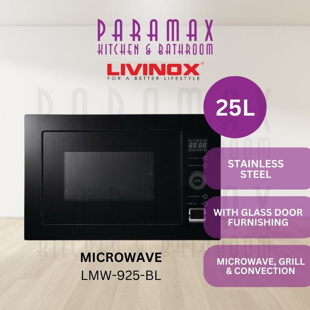 LIVINOX Built-in Microwave LMW-925-BL (25L)