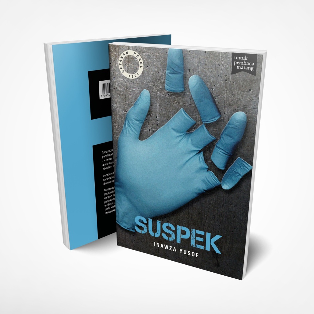 Buku Fixi Novel Suspek (Cetakan PBAKL 2024) Inazwa Yusof
