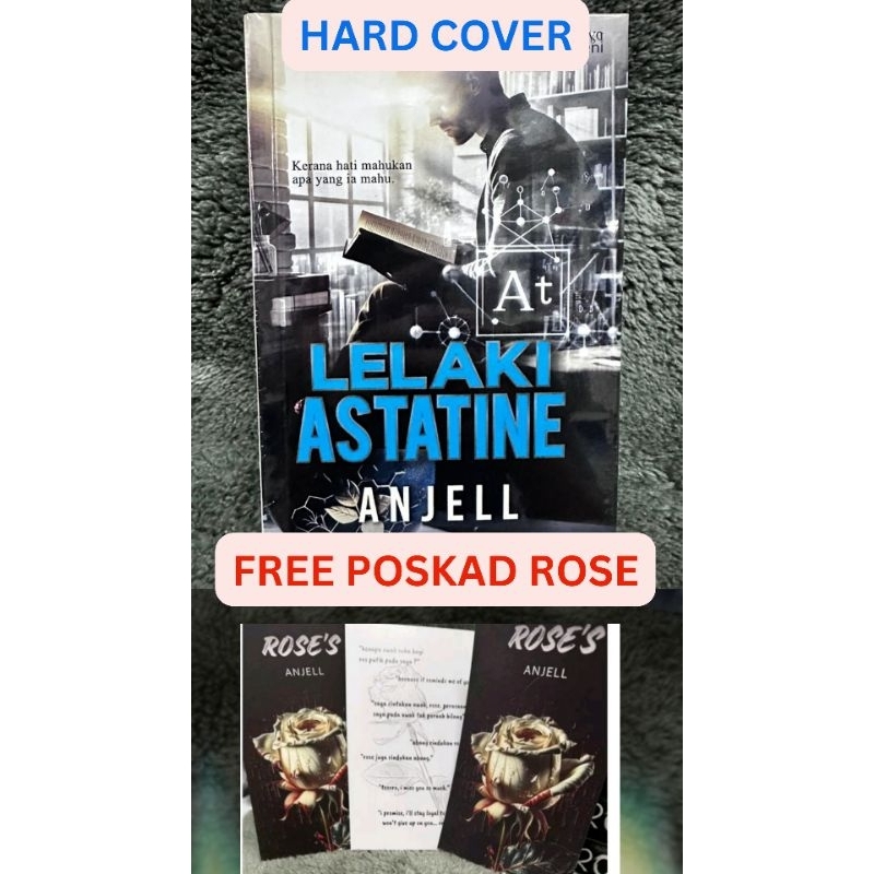 ?ANJEL?LELAKI ASTATINE?HARD COVER?READY STOK??FREE POSKAD ROSE