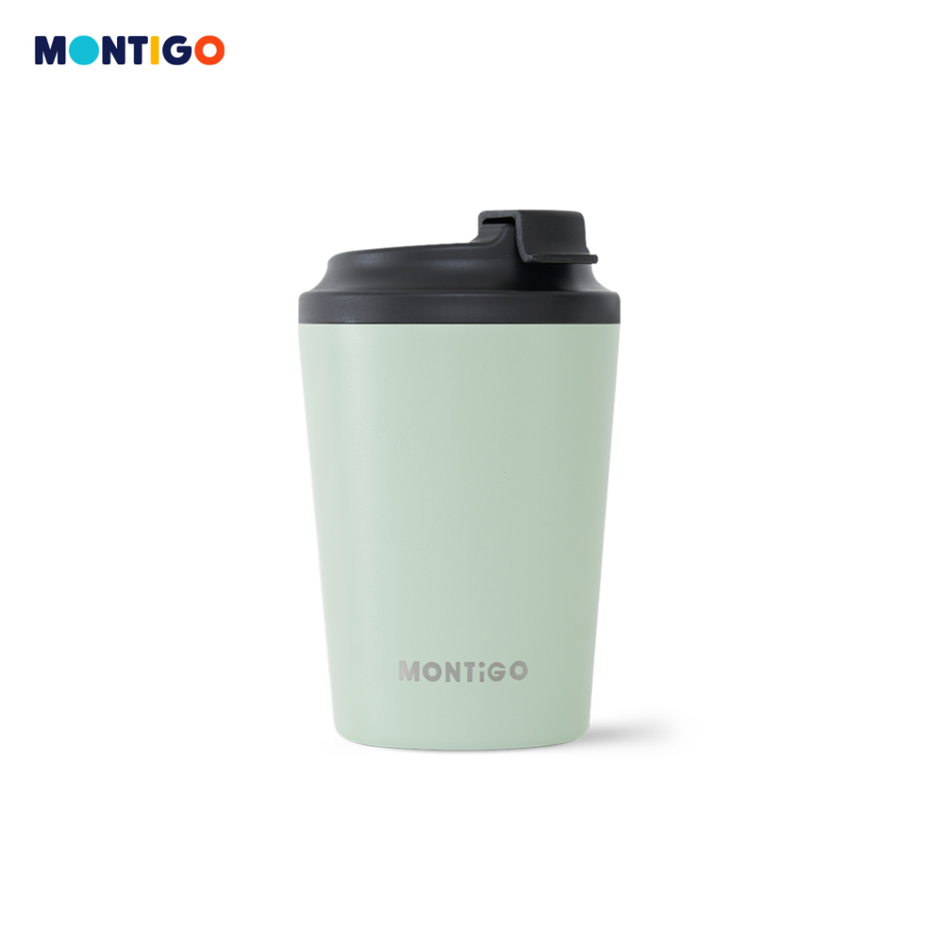 [Revival] Montigo Sense Coffee Cup Regular (340ml/12oz) - Durable Stainless Steel Temperature Retention, Leakproof