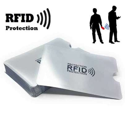 Anti RFID CARD HOLDER SAFETY PROTECTION/ANTI-THEFT WALLET/RFID BLOCK CARD CASE/RFID PURSE/CREDIT CARD COVER