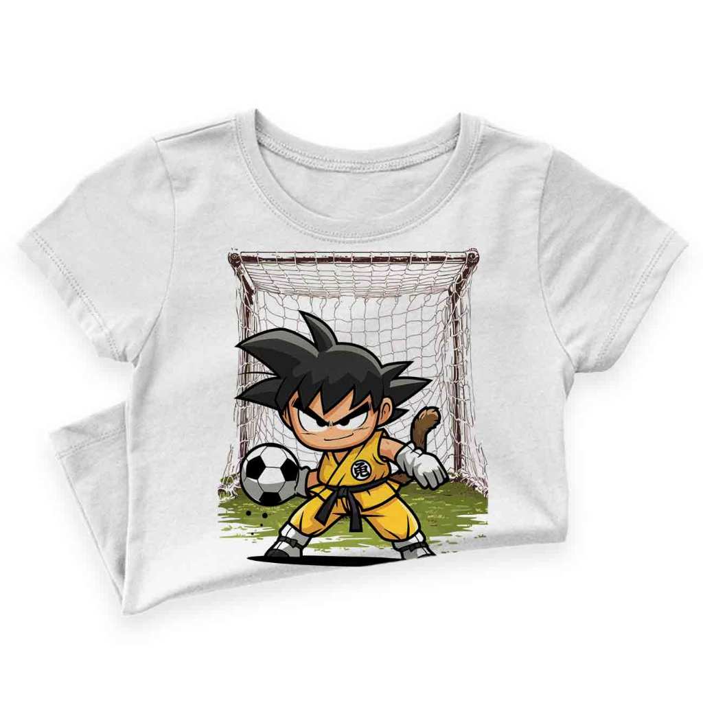 Son Goku Dragon Ball EURO UEFA European Fifa Football Unisex Kid Tshirt Soccer Fashion Baju Budak