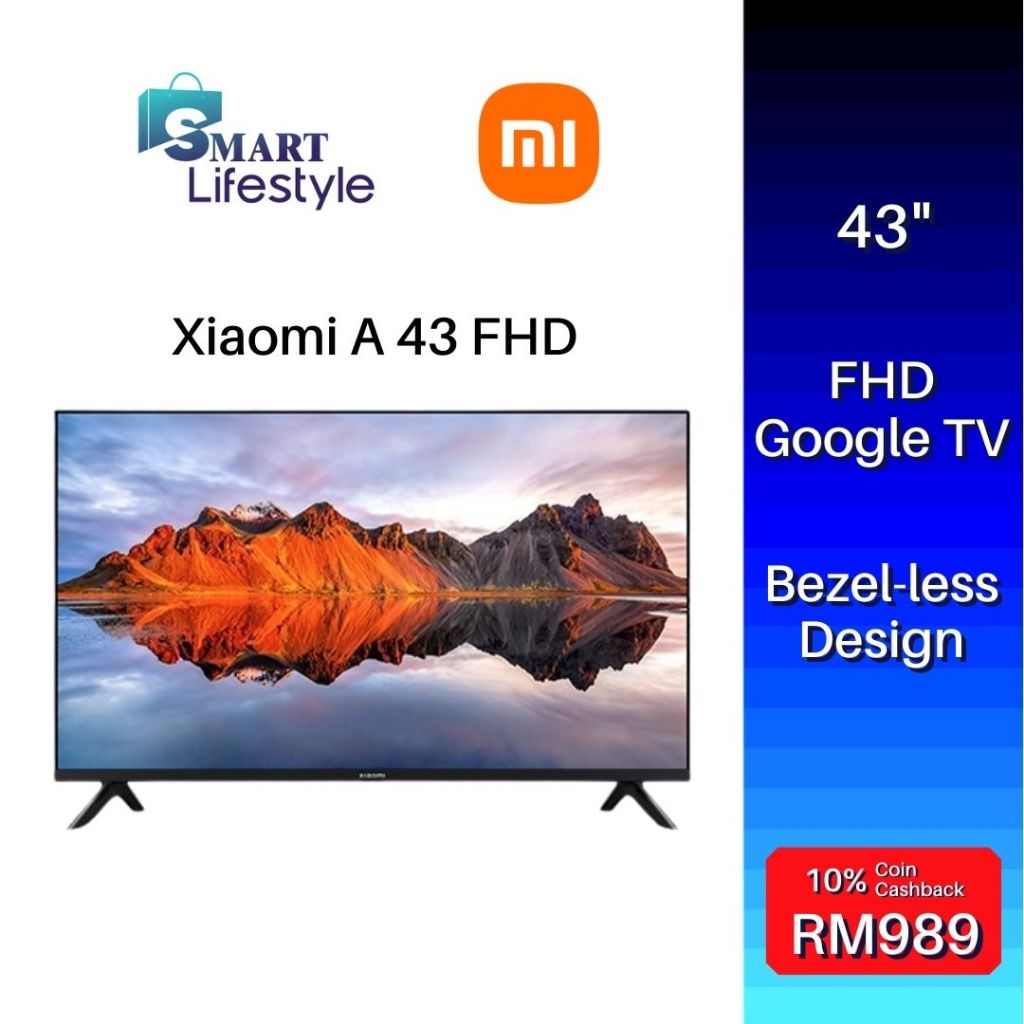 XIAOMI Google TV (43Inch) A 43 / A Pro 43 / (55Inch) A 55 / A Pro 55 / (65Inch) A Pro 65