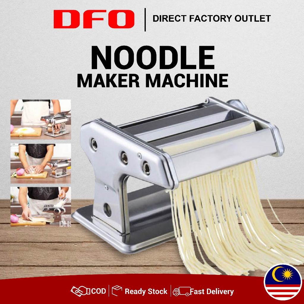 DFO Stainless Steel Noodle Pasta Maker Machine Homemade Household Mesin Mee Gelek Tepung