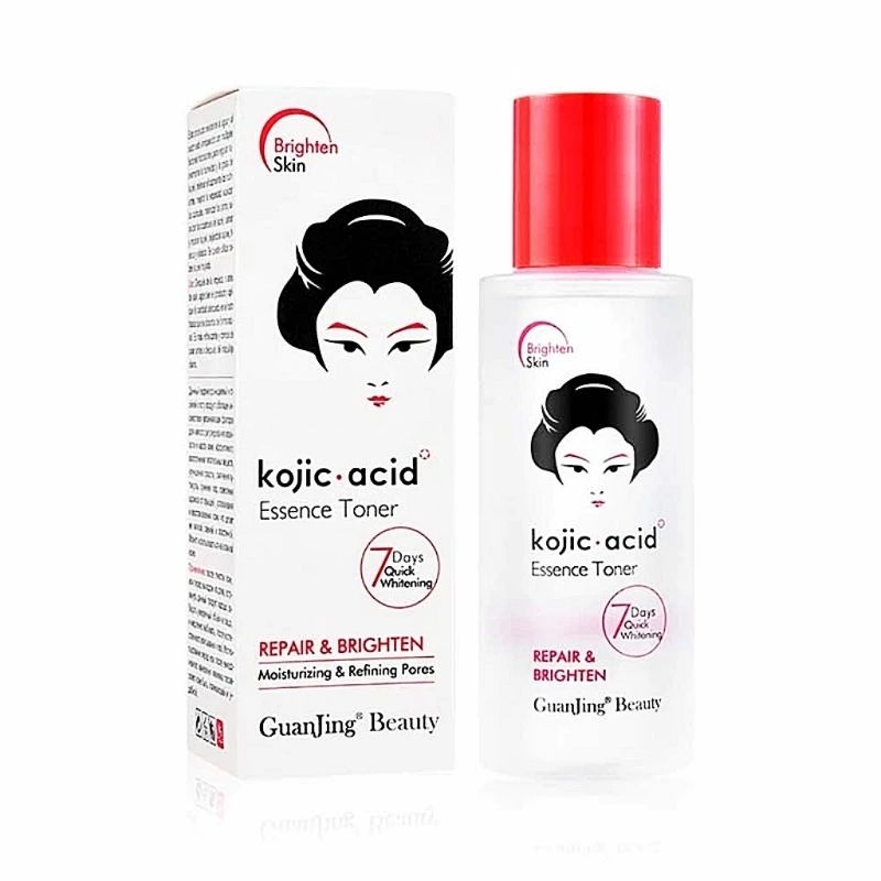 Kojic Acid Essence Toner Repair And Brighten Moisturizing And Refining Pores 100ml Skincare