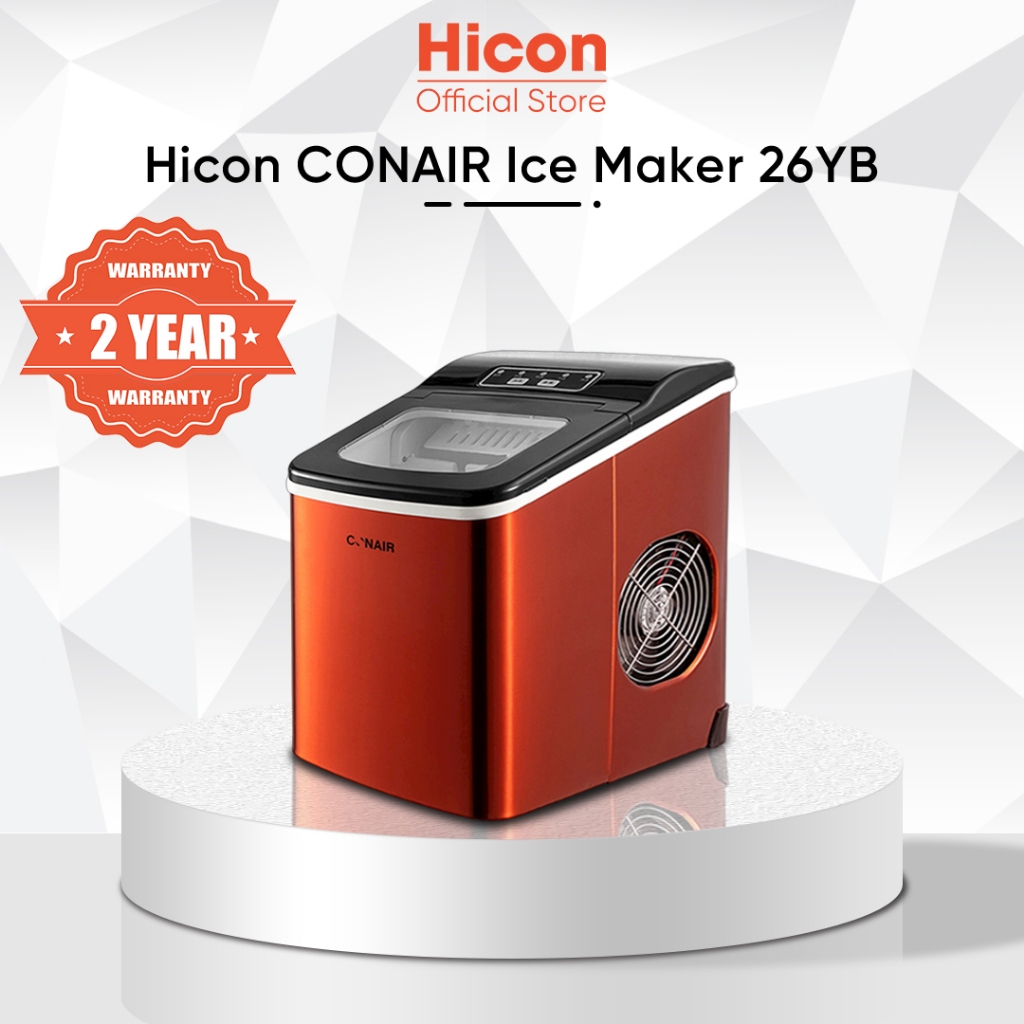 Hicon Ice Maker Machine 16A 16AL 26YB Mini Home Dormitory Electric Ice Maker Machine (15kg) 制冰機