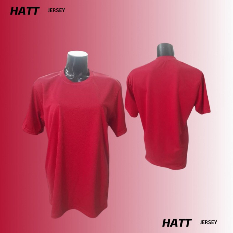 BAJU T-shirt HATT JERSEY KAIN QUALITY MICROFIBRE round neck