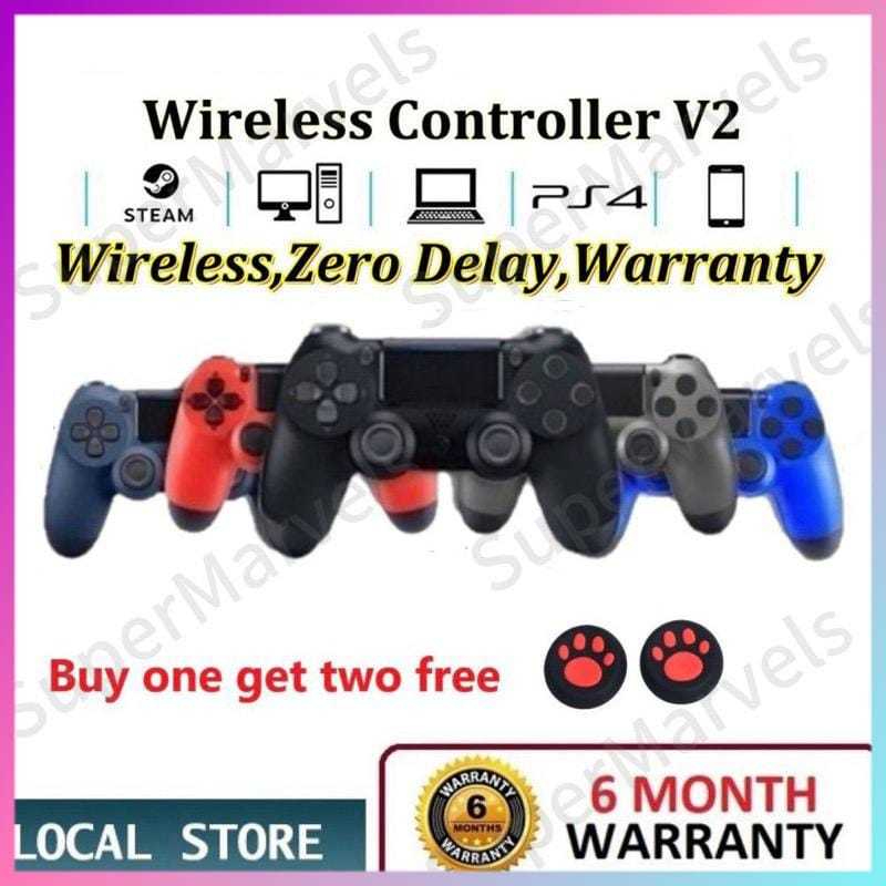 Pc Controller Android IOS Laptop phone Bluetooth wireless Game Controller Gamepad Joystick Ready stock PS4 compatibles