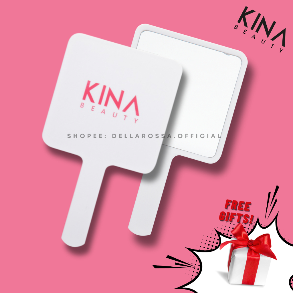 KinaBeauty Hand Mirror Original HQ Ready Stock