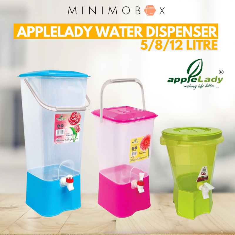 AppleLady Water Dispenser 5L 8L 12L / Hot Water Dispenser/ BPA Free Water Container/ Bekas Air/ Tong Air 8Litre 12Litre