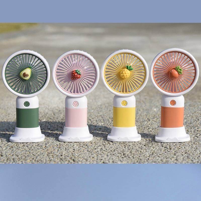 RECHARGEABLE MINI HANDHELD FAN Kipas mini comel dan mudah alih kipas kecil kipas travel kipas jalan angin kuat tahanlama