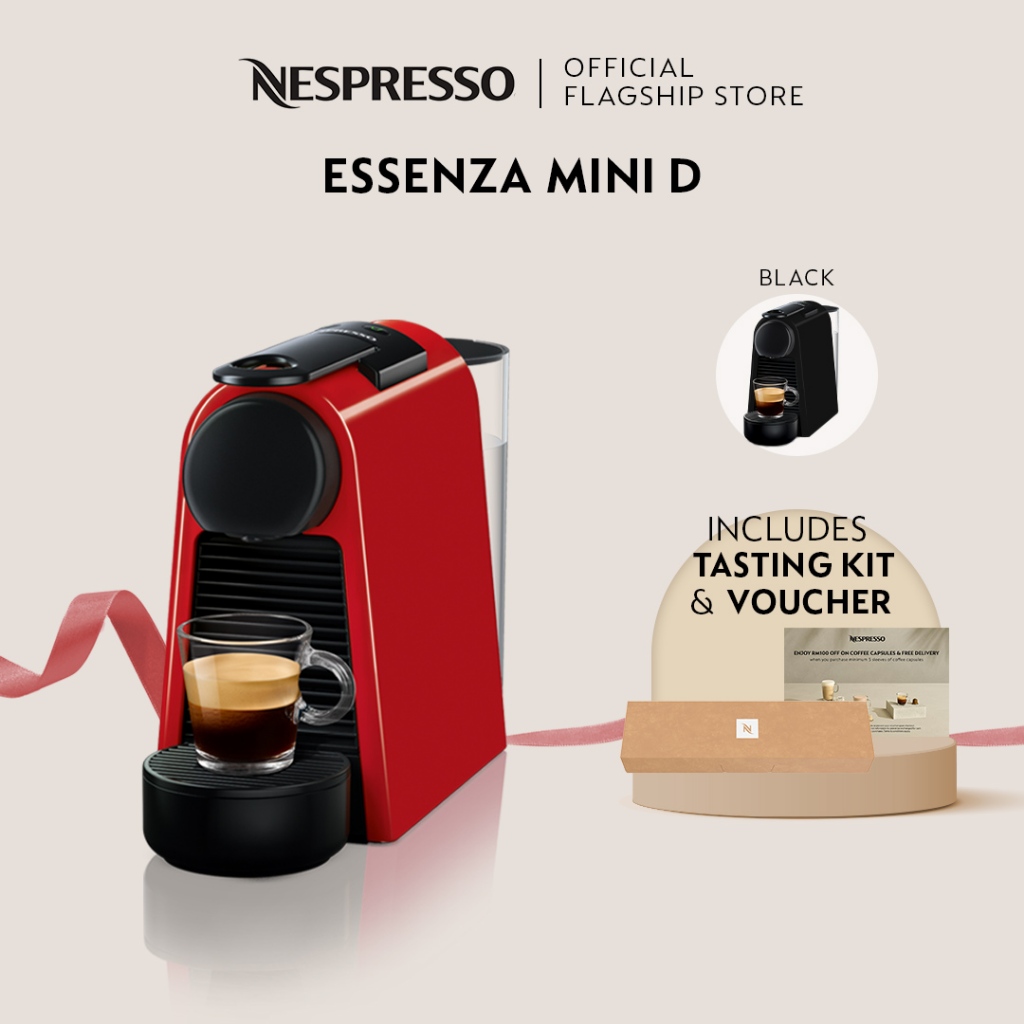 Nespresso Essenza Mini D Range Coffee Machine | Free RM50 Coffee Credit Voucher 134875