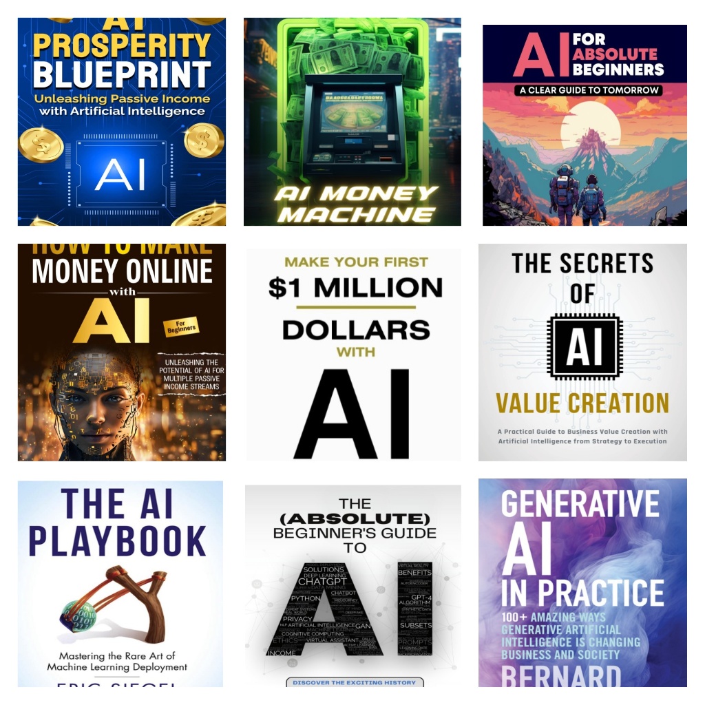 Learn AI | Make Money With AI | Guide To AI | Potential Income AI | Mastering Artificial Intelligent | Combo 9 In 1